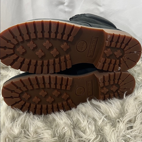 Timberland Women's Black and Brown Combat Boots - Picture 7 of 7